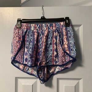 Tribal Print Soft Shorts